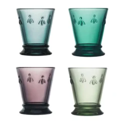 Abeille dricksglas 26 cl 4 delar, Multi