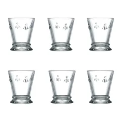 Abeille dricksglas 26 cl 6-pack, Klar
