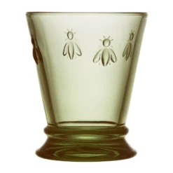 Abeille vattenglas 26 cl 6-pack, Olivgrön