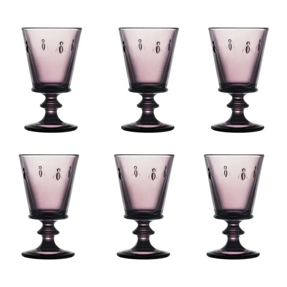 Abeille vinglas 24 cl 6-pack, Aubergine