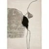 Abstract matta 170x230 cm, Ivory