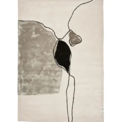 Abstract matta 170x230 cm, Ivory