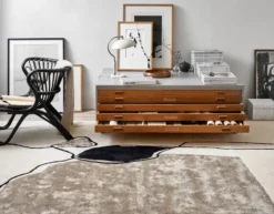 Abstract matta 250x350 cm, Ivory