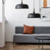 Acorn taklampa, svart