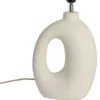 Ada lampfot 38 cm, White-ivory