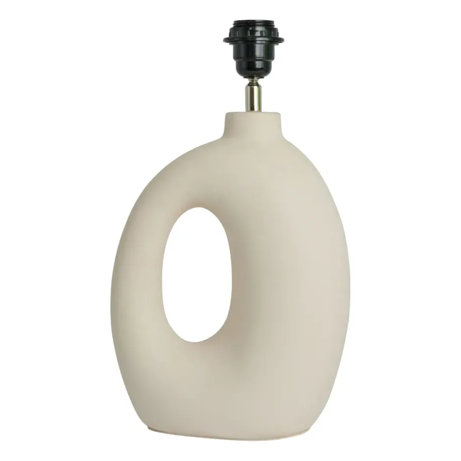Ada lampfot 38 cm, White-ivory