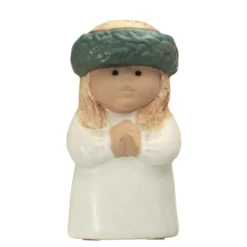 Adventsbarn Lucia, vit-grön