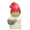 Adventsbarn Tomte, vit