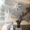 Aino slim julstjärna vit, 60 cm