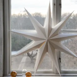 Aino slim julstjärna vit, 100 cm