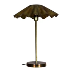 Aira bordslampa, Bränd mässing, 54 cm