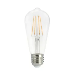 Airam Filament LED Edison ljuskälla, Klar-dimbar-4-filament e27-5w