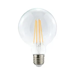 Airam Filament LED-glob 95mm ljuskälla, klar, dimbar e27, 4w