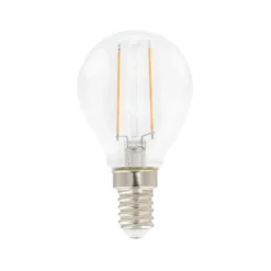 Airam Filament LED- klotlampa ljuskälla, klar, ej dimbar e14, 2w