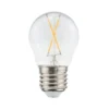 Airam Filament LED-klotlampa ljuskälla, klar, ej dimbar, 2-filament e27, 1w