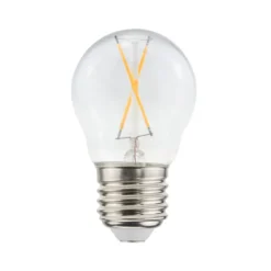 Airam Filament LED-klotlampa ljuskälla, klar, ej dimbar, 2-filament e27, 1w
