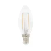 Airam Filament LED- kronljus C35 ljuskälla, klar, dimbar e14, 3w