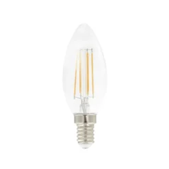 Airam Filament LED kronljus ljuskälla, klar, med minne e14, 5w