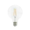 Airam Filament LED 3-stegs dimring-glob ljuskälla, klar, med minne, 95mm e27, 7w