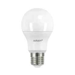 Airam LED ljuskälla, opal, dimbar e27, 12w