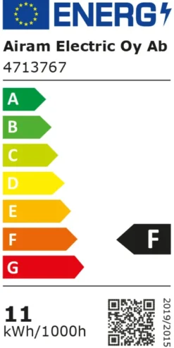 Airam LED ljuskälla, opal, dimbar e27, 12w