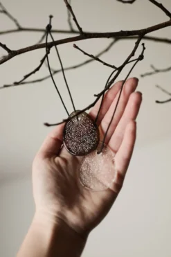 Airy hanging egg dekorationshänge, Brown