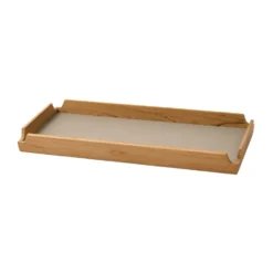 Airy Nupo bricka, Clay brown-teak, slim