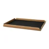 Airy teakbricka square L, Nupo black ink