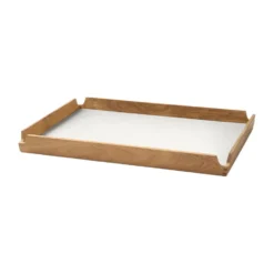 Airy teakbricka square M, Nupo pure white