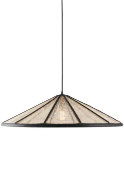 Akira pendel Ø70 cm, Svart-natur