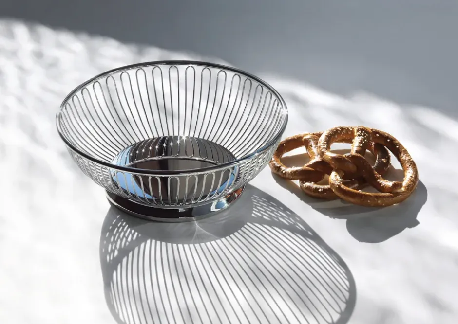 Alessi trådkorg Ø24,5 cm, Rostfritt stål
