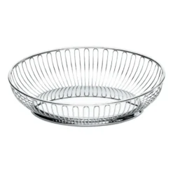 Alessi trådkorg oval 20x28 cm, Rostfritt stål