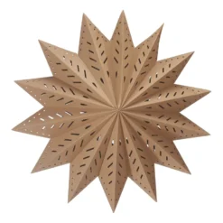 Alfa adventsstjärna brun, Brun, 50 cm