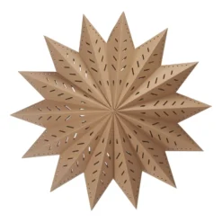 Alfa adventsstjärna brun, Brun, 60 cm