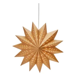 Alfa adventsstjärna brun, Brun, 60 cm