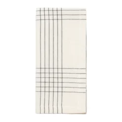Alice tygservett 45x45 cm, Black-natural