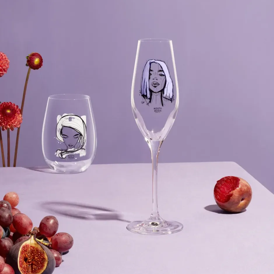 All about you champagneglas 24 cl 2-pack, Forever Mine