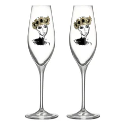 All about you champagneglas 24 cl 2-pack, Let's celebrate you