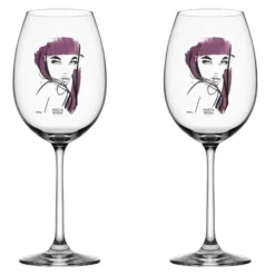 All about you vinglas 52 cl 2-pack, purpurröd