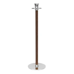 Alto Basso ljusstake, Förnicklad mässing