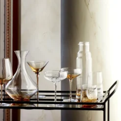 Amber dricksglas, 55 cl