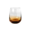 Amber shotglas, 4 cl