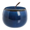 Amera förvaringsburk med lock blue, Ø13,5 cm