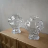 Ammonit vas 30 cm, Clear