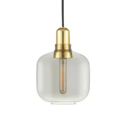 Amp lampa liten, Smoke-mässing