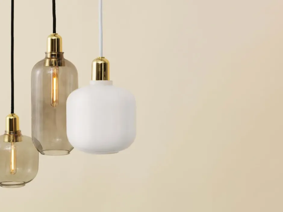 Amp lampa liten, Smoke-mässing