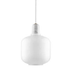 Amp lampa liten, vit