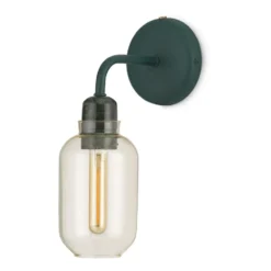 Amp vägglampa, Gold-green