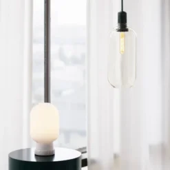 Amp glödlampa spiral E14, Klar