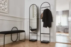 Angui bänk bouclé, Anthracite